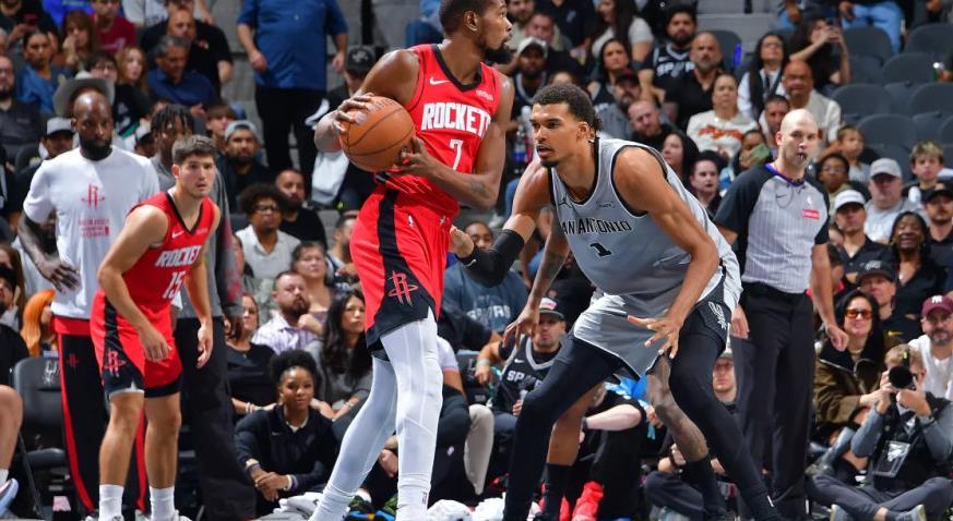 赛程安排-KD18+4+7！火箭14分逆转马刺，看数据：他是头号功臣！